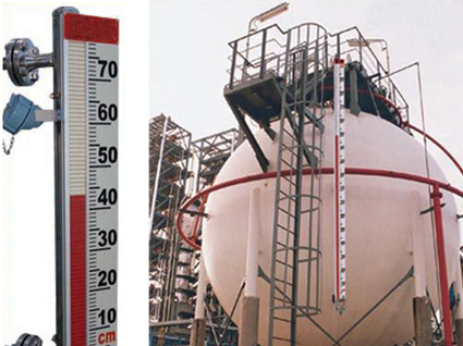 磁翻板現場校正