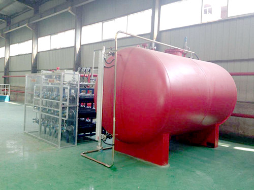 磁翻板液位計(jì)安裝現(xiàn)場圖