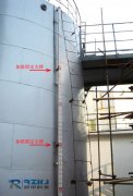 潤中科技指導用戶正確安裝尺寸過長的磁翻板液位計