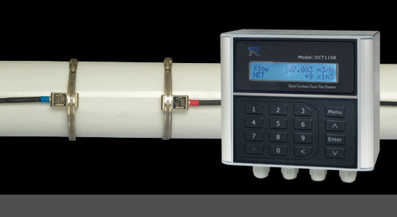 外夾式超聲波流量計